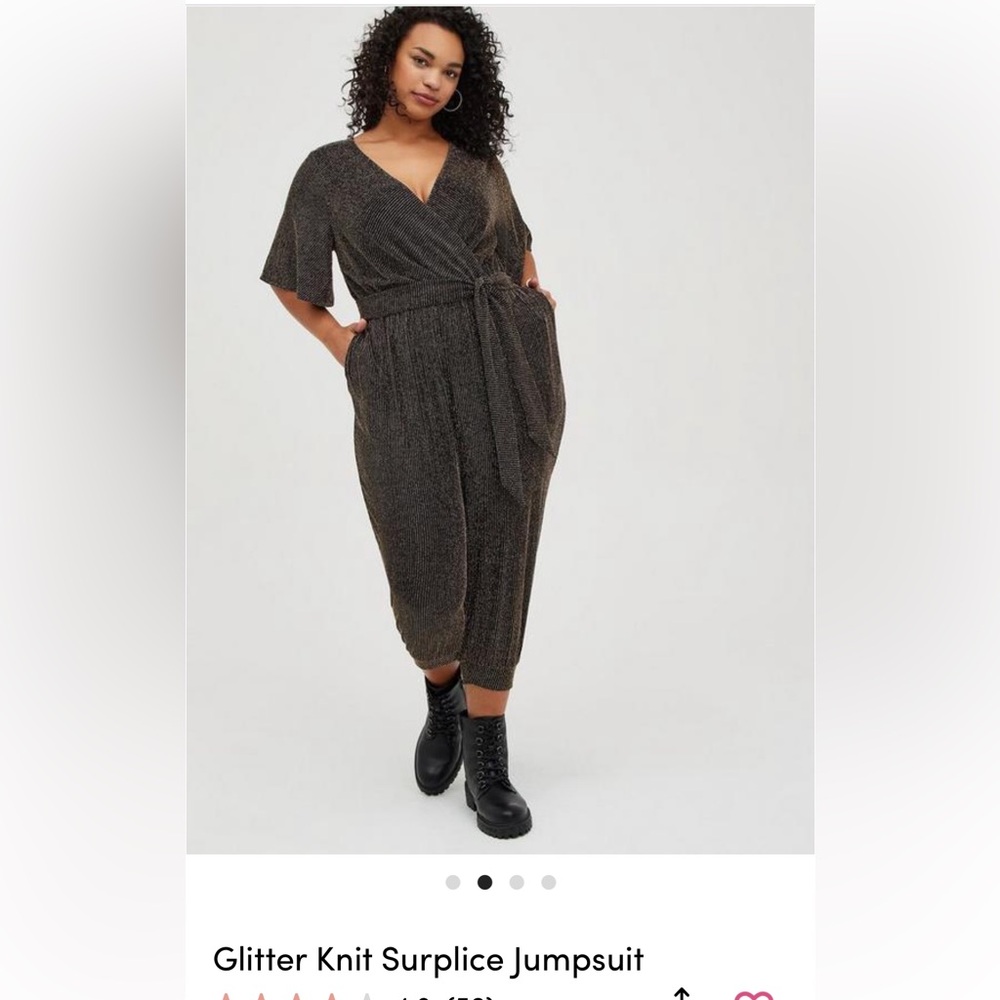 Elegant Black Jumpsuit - Picture 1 of 4